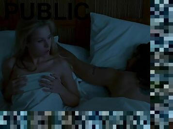 Kristen Bell nude but covered and having sex