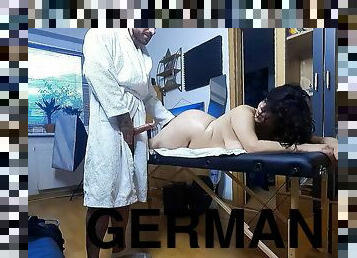 German Mature Wife seduce to Cheating Fuck with Massage