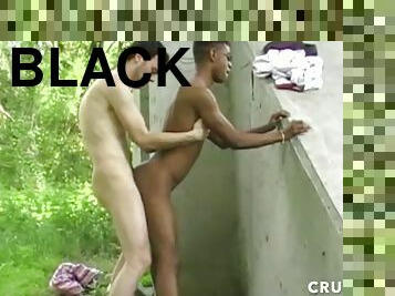 192 Seyx, black twink fucked by football player at outdoor exhibition