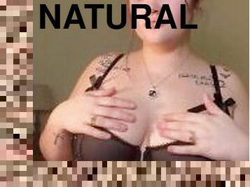 culo, tetas-grandes, masturbación, coño-pussy, amateur, regordeta, desnudándose, bragas, natural, tetas