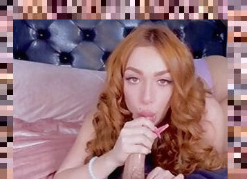 Redhead teen with big tits fucked hard to orgasm, I found her on Hookmet.com