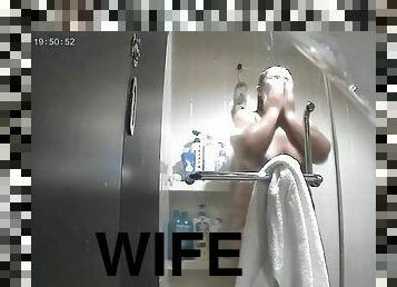 Pinoy wife spycam in the shower