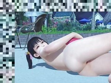 Dead or Alive Xtreme Venus Vacation Koharu Valentine's Day Heart Cushion Pose Nude Mod Fanservice Ap