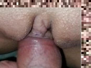 Playing with my teen neighbor's pussy and clit with my dick