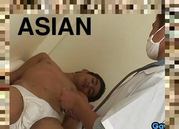 asiatique, pisser, maigre, amateur, anal, ejaculation-sur-le-corps, médecin, gay, fétiche, uniformes