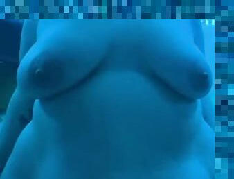 Pov my tits in your face while I ride you