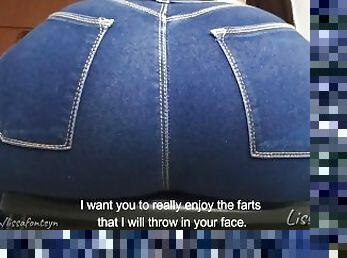 amazing jeans farts in your face