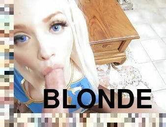 anal, deepthroat, pov, blond, vacker