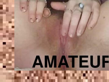 clitoris, valtava, masturbaatio, pillu-pussy, ruikkiminen, amatööri, teini, lelu, dildo, fetissi