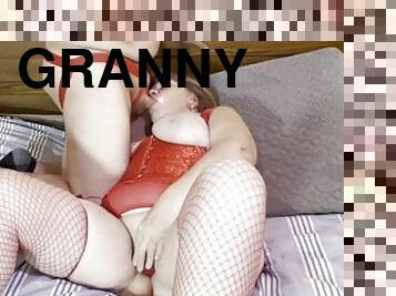 Granny Carmen Masturbating & Sucking Cock 01142024 CAM2