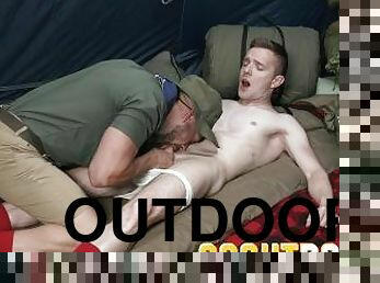 ScoutBoys DILF troop lead Adam Snow plows twink scout hole