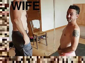 My lover dad fucks me in front of my wife