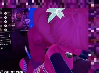 Futa Mistress Rails VR Bunny Girl From Behind On Stream