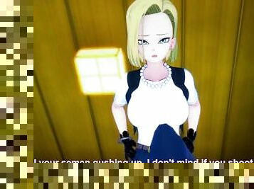 Hentai POV Feet Android 18 Dragon Ball Z