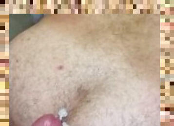 papa, haarig, dilettant, anal-sex, beule-schuss, immens-glied, zwischen-den-rennen, homosexuell, creampie, paar