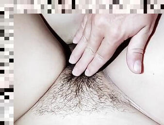 Penetrating my stepsisters hairy pussy who turned 19