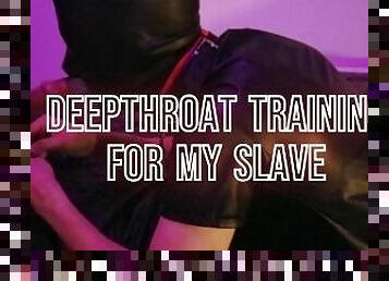 strapon, amatør, blowjob, leke, deepthroat, bdsm, slave, fetisj, latex, ansiktsitting