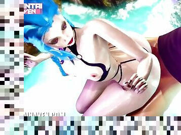 League of legends 3D hentai jinx 3dhentaihaven.com