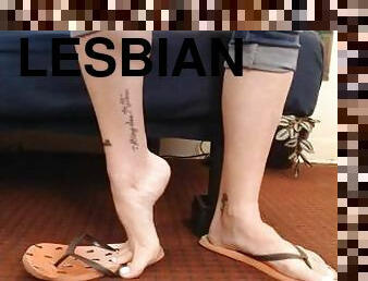 amatorskie, lesbijskie, mamuśki, stopy, fetysz, białe, palce