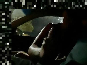 Jerking Him Off in the Car in the Dark - Jamie Stone