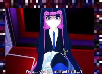 Stocking Anarchy Panty and Stocking With Garterbelt Feet Hentai POV