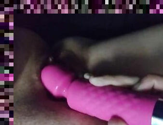 Vibrator makes me squirt everywhere!!!