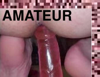 amatør, anal, kæmpestor-pik, legetøj, bøsse, universitet, dildo, solo, hvid, twink