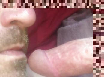 Super Nasty Cum Shot In My Mouth, Sucking After Cum, Slow Motion, Close Up, Frantic Jerk Off