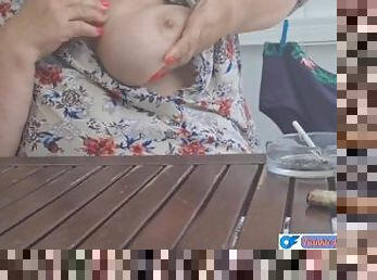 Awesome Fat Granny pussy ass and boobs Tease.