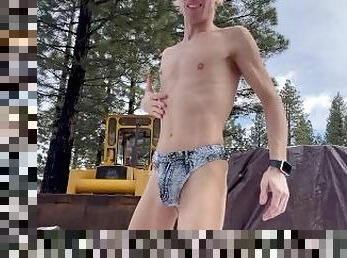 18 nudist camp thong!