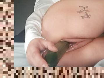 røv, kæmpestor, onani, orgasme, fisse-pussy, amatør, sperm, søster, snæver, dildo