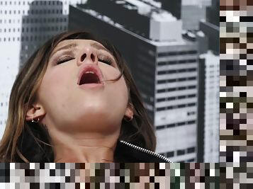 Lewd stunner crazy porn video