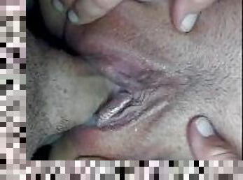 Fun night with Daddy, oozing cum