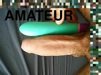 Comparing my dick to my girlfriends dildo