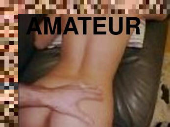 POV: Couch Fucking with Cumshot- Amateur Couple MadiiCoop - Real Homemade