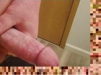 Stroking my dick out of boredom