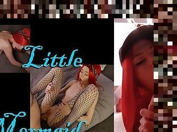 Little Mermaid : Deepthroat and fuck