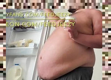 HUGE 5000 CALORIE FEEDEE BELLY STUFFING MCDONALDS AND CREAM!