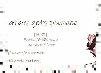 Catboy gets POUNDED  [m4m] [yaoi hentai] Erotic ASMR audio FULL VERSION