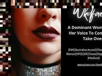 A Dominant Woman Uses Her Voice To Take Over