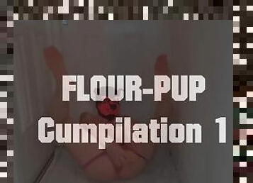 Flour's CUMpilation video. Some big, some small.