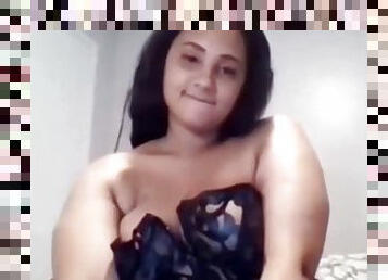 gros-nichons, ébène, black, belle-femme-ronde, butin, webcam, bout-a-bout, massive