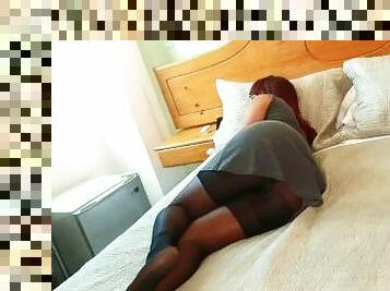 maman-et-garçon, collants, amateur, milf, latina, maman, black, cam, voyeur, butin