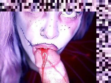 Facial Monster Mouth Cream Pie Demistein - Demi Doll Face