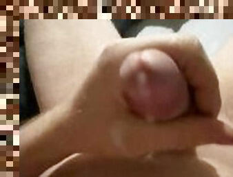 masturbation, amatör, cumshot, gigantisk-kuk, sprut, sperma, ensam, kuk