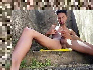 asiático, masturbação, público, amador, pénis-grande, adolescente, gay, punheta, massagem, preto