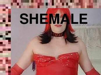 transsexueller, dilettant, anal-sex, blasen, schwer, sadomasochismus, doppelklicken, schlampe, geile, latex