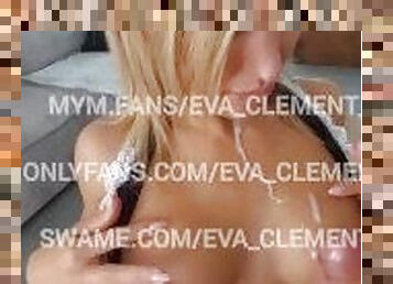 Eva clement - la femme de ménage se fait bien baiser et enculer par le maître de maison