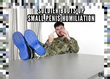 armée, amateur, gay, fétiche, solo, humiliation, bottes, militaire