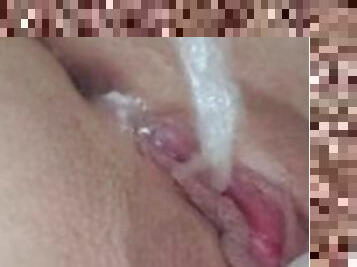 onani, pissing, pussy, squirt, amatør, cumshot, tenåring, leke, hjemmelaget, alene